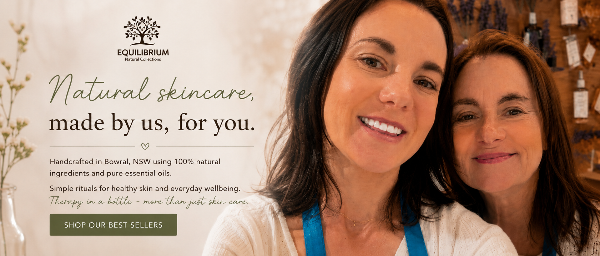 Equilibrium Natural Collections natural skin care made by us for you